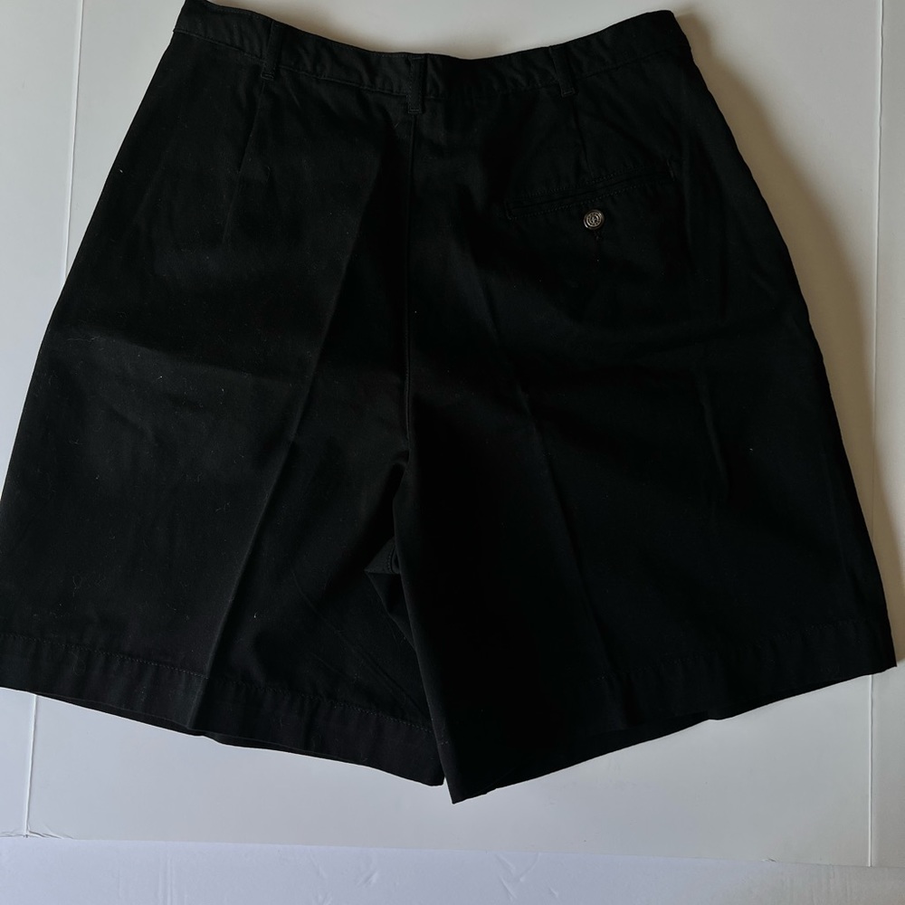 Crazy Horse (Liz Claiborne Company) Black Long Pocketed Shorts.  NWT.  Size = 12 - Picture 8 of 13